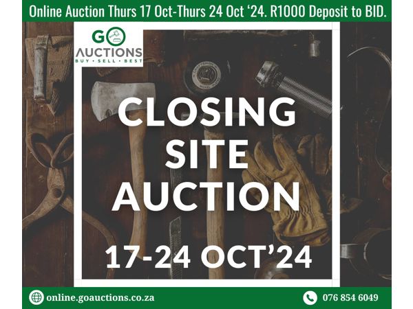 Closing Site Online Auction